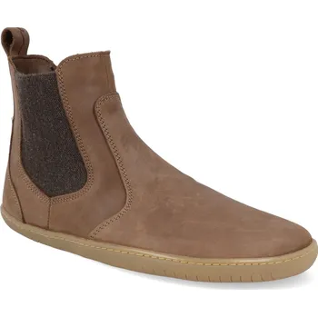 Dámská zimní obuv Barefoot dámské zimní boty Aylla - Uma Chelsea čokoládové Velikost: 37