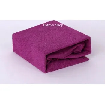 Prostěradlo Dětské prostěradlo froté Velikost: 60x120cm, varianta: redviolet