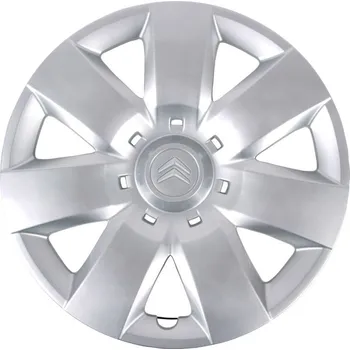 Poklice na kolo PSA CANOUAN stříbrná 15\" 1 ks