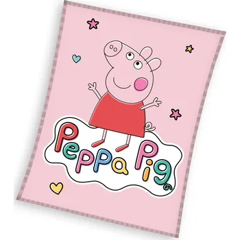 Carbotex Dětská deka fleece 110 x 140 cm, Veselá Pepina 