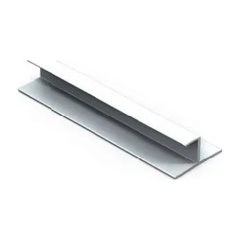 Stavební profil TAMADEX Lišta ukončovací "h" PVC pro desku tl. 12,5mm, délka 2,5m