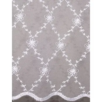 Vyšívaná záclona Leonida, velikost: výška 160cm