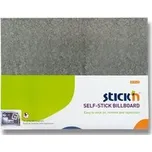 Samolepicí nástěnka Hopax - šedá - 58 x 46 cm