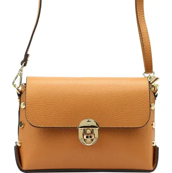 Kabelka Dámská kožená crossbody kabelka Luka 20-052 camel