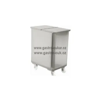 Zásuvkový kontejner Vozík - kontajner na mouku (465x750, v=785mm) 195 litrů