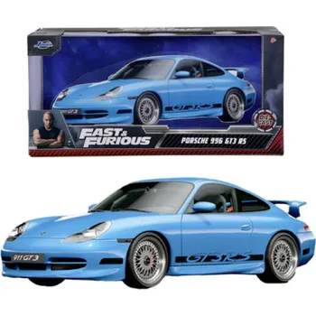 Dětské zboží Auto Fast and Furious Brians Porsche 911 GT3 RS 1:24