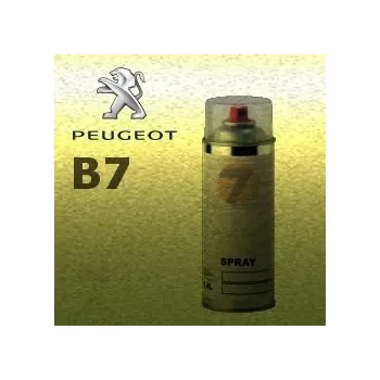 Autolak PEUGEOT B7 JAUNE LACERTA metalická barva Sprej 400ml