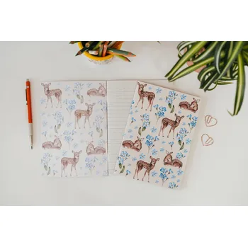 Sešit ePiPí Sešit A5 - Srneček Listy sešitu: Linky