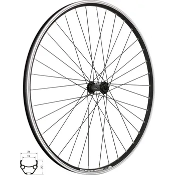 Zapletené kolo kolo přední FORCE CLASSIC 622x19 "V" HBTX500 36d 7597