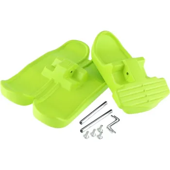Odrážedlo Set lyží FUNNY WHEELS Rider limetkové