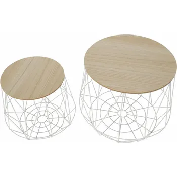 Obývací stěna Dalux přírodní/bílá