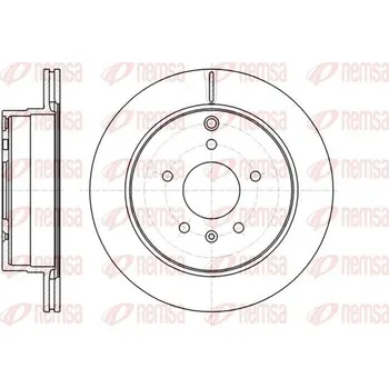 Brzdový kotouč Brzdový kotouč REMSA 61182.10