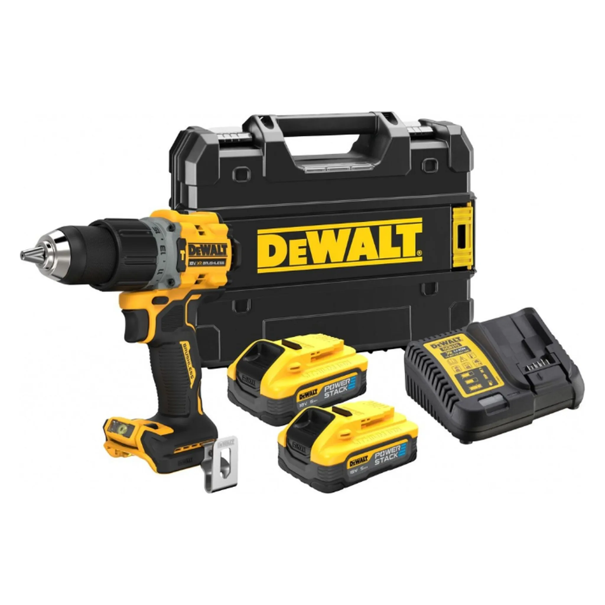 Fotografie 1 - Vrtačka DeWALT DCD805 2x 5,0 Ah + nabíječka + kufr