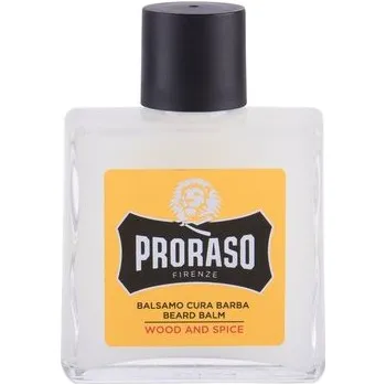 Nestandardní parfém PRORASO Wood & Spice Olej na vousy Beard Balm 100 ml pro muže