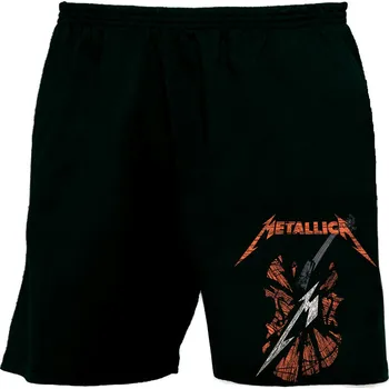 Pánské kraťasy bermudy, kraťasy Metallica - Broken Guitar