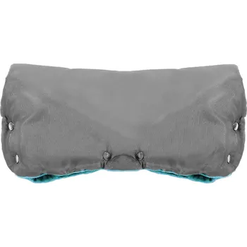 Kočárek Tutumi Tutumi, zateplené rukávy pro dětský kočárek, šedá-modrá, NAZ-01264