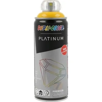 Barva ve spreji Dupli-Color Platinum RAL 1023 žlutá lesklá barva ve spreji 400ml