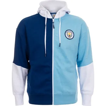 Pánská mikina Fan-shop Mikina MANCHESTER CITY No2 zip half velikost: XL