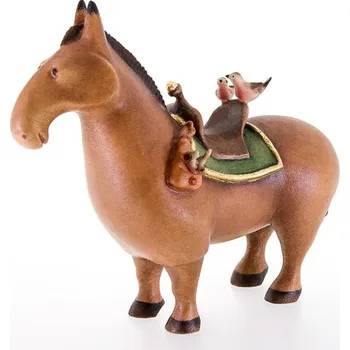 Vánoční dekorace Ornatis Kůň Provedení: Malované, Velikost stojících figur dospělých postav: 8 cm