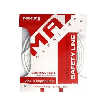 Lanko pro jízdní kolo bowden MAX1 4mm bílý balení 3m 10520