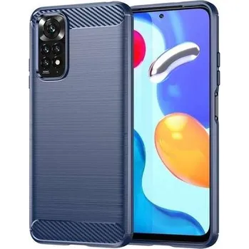 Pouzdro na mobilní telefon Kryt na mobil TopQ Kryt Xiaomi Redmi Note 11 silikon modrý 71783