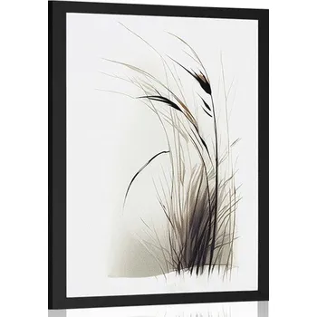 Plakát Dovido Plakát minimalistická suchá tráva
