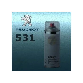 Auto-moto PEUGEOT 531 BLEU AZUR metalická barva Sprej 400ml
