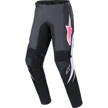 Moto kalhoty Kalhoty stella fluid, alpinestars, dámské (černá/bílá, vel. 34)
