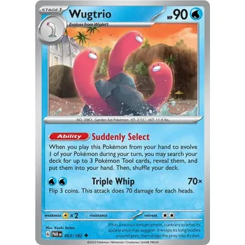 Sběratelská karetní hra Wugtrio 053/182 - Paradox Rift Typ karty: Non-Holo