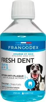 Péče o psí chrup FRANCODEX Fresh Dent 2v1 pro psy a kočky