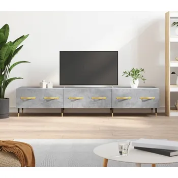 Televizní stolek vidaXL TV skříňka 150 x 36 x 30 cm kompozitní dřevo [829138] Barva: Betonová šedá