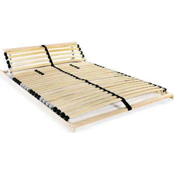 Nábytek vidaXL Lamelový rošt postele s 28 lamelami 7 zón 100 x 200 cm [246452]