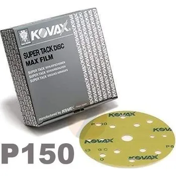 Brusný papír Kovax Max Film 152 mm 15 děr P150