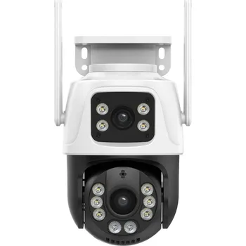 Bezpečnostní kamera Techage 8MP duální otočná WiFi kamera