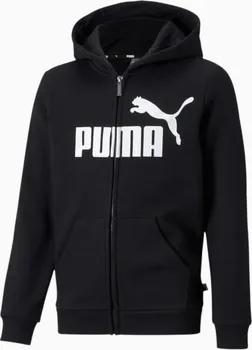 Chlapecká mikina PUMA Essentials Big Logo Full-Zip Youth Hoodie 586967-01