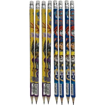 Grafitová tužka UNDERCOVER Tužka s gumou Paw Patrol (1 ks) – 2 designy