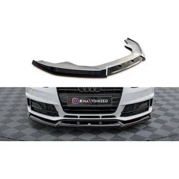 Přední splitter V1 Audi A4 Competition B8 Facelift