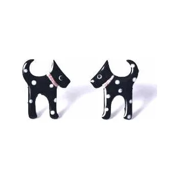 Náušnice Náušnice puzety pejsci - Parada