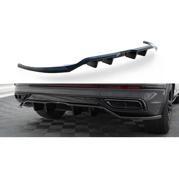 Centrální zadní splitter (se svislými lištami) Volkswagen Tiguan R-Line Mk2 Facelift