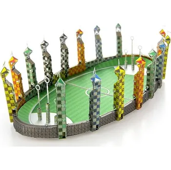 Puzzle Metal Earth Luxusní ocelová stavebnice Harry Potter Famfrpálové hřiště