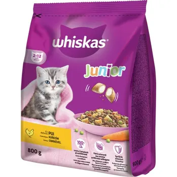 Whiskas Junior Dry Chicken, 800 g