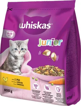 Krmivo pro kočku Whiskas Junior Dry Chicken
