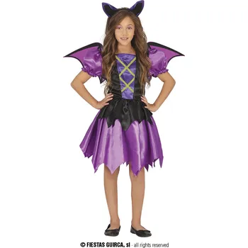 Karnevalový kostým Guirca Fialový netopýr dětský kostým Velikost: 5 – 6 let