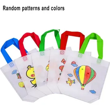 Dětské razítko Čína Pomaluj si vlastní tašku (DIY pro děti) Barva: 5 x taška