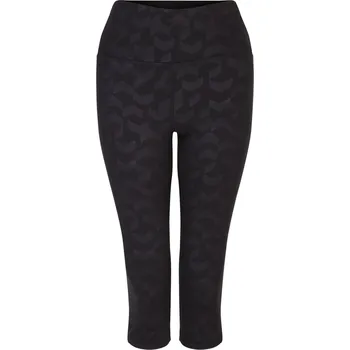Dámské legíny Dámské 3/4 legíny Dare 2b Influential 3/4 Velikost: XXS / Barva: černá/šedá