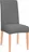 Springos Spandex Premium elastický potah na židli 38-52 cm, tmavě šedá kostka