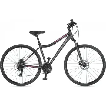 Horské kolo Author Horizon ASL 2024 šedá-matná/růžová 19" 2517