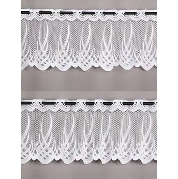 Žakárová záclona 194 40 cm