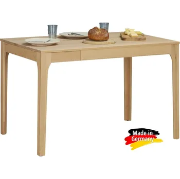 Jídelní stůl Rozkládací jídelní stůl z masivu Berlin - Jádrový buk masiv 120 / 180 cm Kód: RS-BUK-2