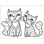 Mandaly pro děti Samolepicí šablona na…